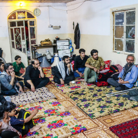 سوگواره پنجم-عکس 19-مهدی پرنیان-پیاده روی اربعین از نجف تا کربلا