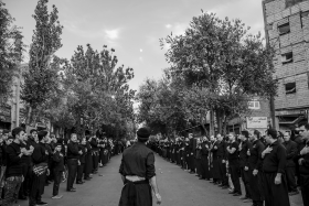 سوگواره پنجم-عکس 4-مسعود علوی میلانی-جلسه هیأت فضای بیرونی
