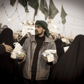 سوگواره سوم-عکس 11-علی دهقان-پیاده روی اربعین از نجف تا کربلا