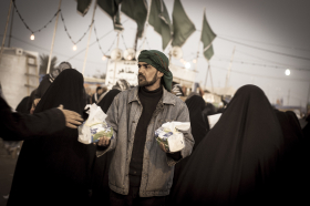 سوگواره سوم-عکس 11-علی دهقان-پیاده روی اربعین از نجف تا کربلا