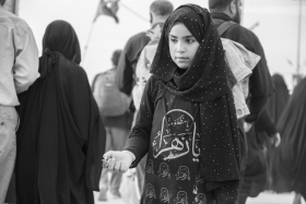 سوگواره چهارم-عکس 26-علی معصومی-پیاده روی اربعین از نجف تا کربلا