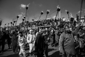 سوگواره چهارم-عکس 3-محمد زرین کلاه-آیین های عزاداری