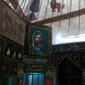 سوگواره دوم-عکس 5-سلیمان گلی-جلسه هیأت فضای بیرونی 