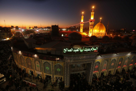 سوگواره چهارم-عکس 40-علی بیات-پیاده روی اربعین از نجف تا کربلا