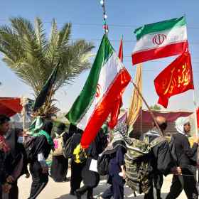 یازدهمین سوگواره عاشورایی عکس هیأت-احمدرضا کریمی-بخش ویژه-پیاده‌روی اربعین حسینی(تک عکس)