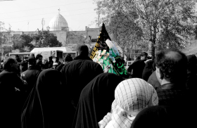 سوگواره چهارم-عکس 8-مریم عسگری-آیین های عزاداری