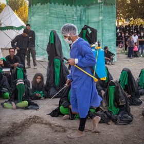 دهمین سوگواره عاشورایی عکس هیأت-مجید حجتی-مجالس احیای امراهل‌البیت علیهم‌السلام تک عکس-دوربین دیجیتال