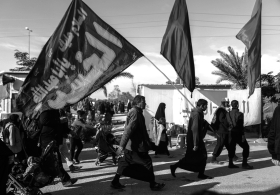 سوگواره پنجم-عکس 27-مهدی مهینی-پیاده روی اربعین از نجف تا کربلا