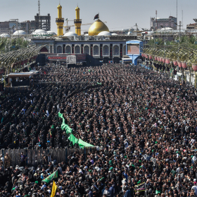 یازدهمین سوگواره عاشورایی عکس هیأت-حسین توحیدی فرد-بخش ویژه-پیاده‌روی اربعین حسینی(تک عکس)