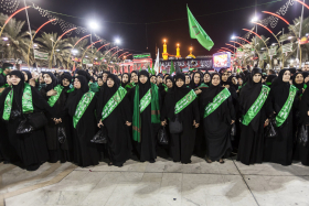 سوگواره پنجم-عکس 2-محمود صادقی-پیاده روی اربعین از نجف تا کربلا