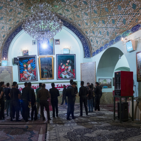 فراخوان ششمین سوگواره عاشورایی عکس هیأت-حسام الدین   باقری کفاش-بخش اصلی -جلسه هیأت