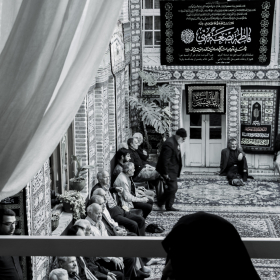 سوگواره پنجم-عکس 1-سیما سوداگر-جلسه هیأت