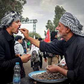 هشتمین سوگواره عاشورایی عکس هیأت-حمید عابدی-بخش جنبی-پیاده روی اربعین حسینی