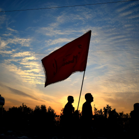 سوگواره پنجم-عکس 2-محمد حسین صادقی-پیاده روی اربعین از نجف تا کربلا