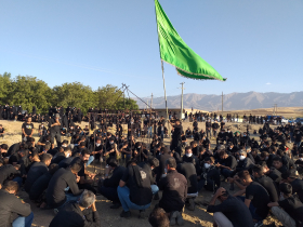 محرم کرونایی روستای تکه #