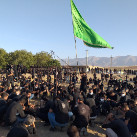 محرم کرونایی روستای تکه #