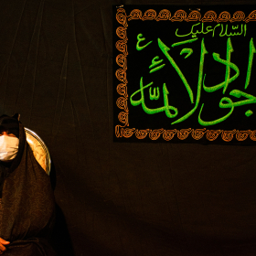 دهمین سوگواره عاشورایی عکس هیأت-مهلا جنابی-مجالس احیای امراهل‌البیت علیهم‌السلام تک عکس-دوربین دیجیتال