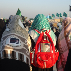 سوگواره دوم-عکس 7-علی محمودی راد-پیاده روی اربعین از نجف تا کربلا