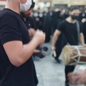دهمین سوگواره عاشورایی عکس هیأت-محمد جواد عرب اصفهانی-مجالس احیای امراهل‌البیت علیهم‌السلام تک عکس-موبایلی