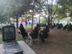 نهمین سوگواره عاشورایی عکس هیأت-هانیه لزیری-مجالس احیای امر اهل‌البیت علیهم‌السلام