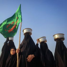 دهمین سوگواره عاشورایی عکس هیأت-محمد  آهنگر-مجالس احیای امراهل‌البیت علیهم‌السلام تک عکس-موبایلی