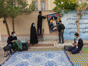 دهمین سوگواره عاشورایی عکس هیأت-علی تشکری-مجالس احیای امراهل‌البیت علیهم‌السلام تک عکس-موبایلی