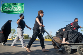 دوازدهمین سوگواره عاشورایی عکس هیأت-امیر قادری-بخش ویژه اربعین-تک عکس