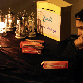 سوگواره چهارم-عکس 2-پریسا شاه سمندي-جلسه هیأت فضای بیرونی