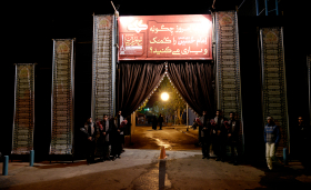 سوگواره دوم-عکس 4-حسین نخجوان-جلسه هیأت فضای بیرونی 