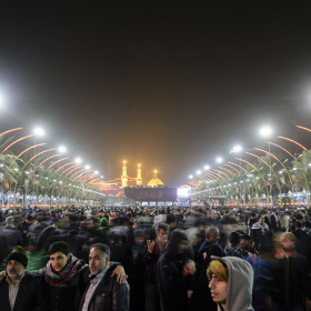 سوگواره پنجم-عکس 123-علی دهقان-پیاده روی اربعین از نجف تا کربلا