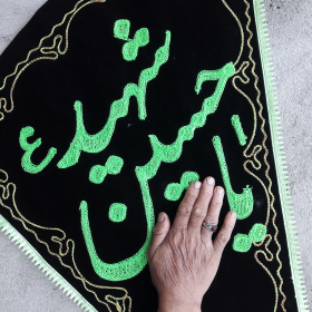 دهمین سوگواره عاشورایی عکس هیأت-محمد حسین صفری رودبار-مجالس احیای امراهل‌البیت علیهم‌السلام تک عکس-موبایلی