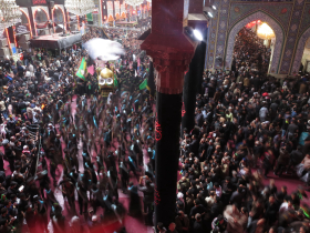 سوگواره چهارم-عکس 31-سیدمحسن سجادی-پیاده روی اربعین از نجف تا کربلا