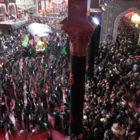 سوگواره چهارم-عکس 31-سیدمحسن سجادی-پیاده روی اربعین از نجف تا کربلا