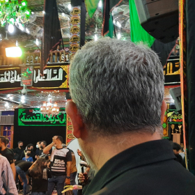 دهمین سوگواره عاشورایی عکس هیأت-جواد انتظار-مجالس احیای امراهل‌البیت علیهم‌السلام مجموعه عکس-موبایلی-با یا حسین یا حسین پیر می شویم (پیرغلامان)