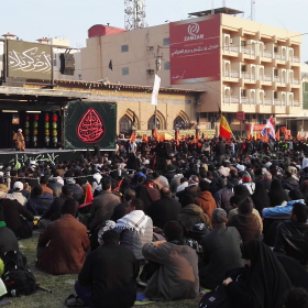 سوگواره چهارم-عکس 25-سید محمد حسین موسوی نژاد-پیاده روی اربعین از نجف تا کربلا