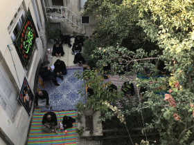 دهمین سوگواره عاشورایی عکس هیأت-امیر حسین نظری-مجالس احیای امراهل‌البیت علیهم‌السلام تک عکس-موبایلی