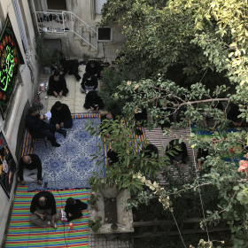 دهمین سوگواره عاشورایی عکس هیأت-امیر حسین نظری-مجالس احیای امراهل‌البیت علیهم‌السلام تک عکس-موبایلی