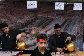 سوگواره دوم-عکس 11-حجت الله  عطایی -جلسه هیأت فضای بیرونی 
