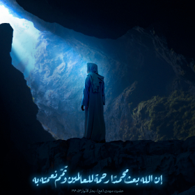 دوازدهمین سوگواره عاشورایی پوستر هیأت-علی بخشنده-بخش جنبی پوستر شیعی