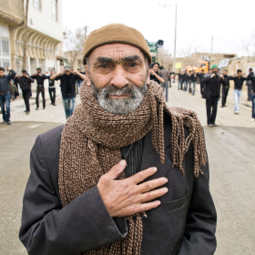 سوگواره دوم-عکس 4-سلیمان گلی-پیاده روی اربعین از نجف تا کربلا