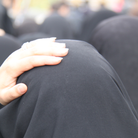 سوگواره دوم-عکس 5-مریم شکری-جلسه هیأت فضای بیرونی 