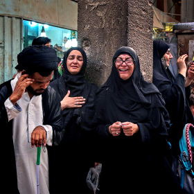یازدهمین سوگواره عاشورایی عکس هیأت-حمید عابدی-بخش ویژه-پیاده‌روی اربعین حسینی(تک عکس)