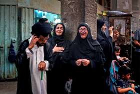 یازدهمین سوگواره عاشورایی عکس هیأت-حمید عابدی-بخش ویژه-پیاده‌روی اربعین حسینی(تک عکس)