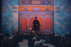 دهمین سوگواره عاشورایی عکس هیأت-امیر حسین  سمسار -مجالس احیای امراهل‌البیت علیهم‌السلام مجموعه عکس-دوربین دیجیتال-همه اعضای یک پیکر همه سرباز یک سنگر (رعایت مسائل بهداشتی در هیأت)