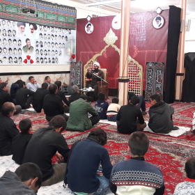 سوگواره پنجم-عکس 11-محمدحسین شیرزادی-جلسه هیأت فضای بیرونی
