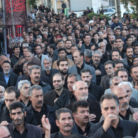 سوگواره چهارم-عکس 34-فرزاد  دلخون رزمی-آیین های عزاداری