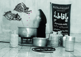 فراخوان تصویرسازی روضه‌های خانگی-آزاده قاسمیان-تصویرسازی روضه‌های خانگی