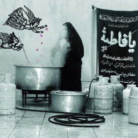 فراخوان تصویرسازی روضه‌های خانگی-آزاده قاسمیان-تصویرسازی روضه‌های خانگی