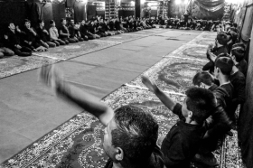 سوگواره پنجم-عکس 16-یوسف قاسمی-جلسه هیأت فضای بیرونی