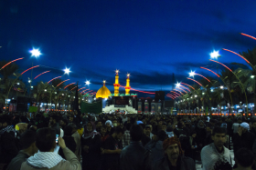 سوگواره چهارم-عکس 23-علی معصومی-پیاده روی اربعین از نجف تا کربلا